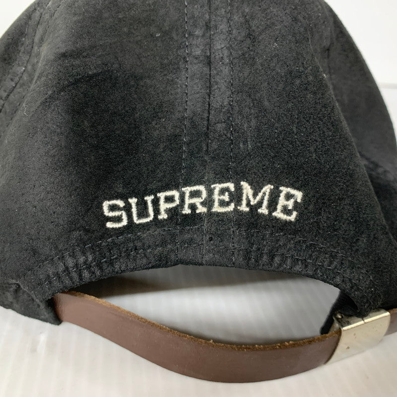 【中古品】【メンズ】 SUEDE 5 PANEL CAP スウェード 5パネル キャップ 帽子 185-260121-kh-02-izu サイズ：F カラー：ブラック 万代Net店
