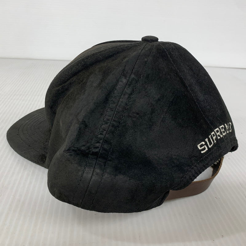 【中古品】【メンズ】 SUEDE 5 PANEL CAP スウェード 5パネル キャップ 帽子 185-260121-kh-02-izu サイズ：F カラー：ブラック 万代Net店