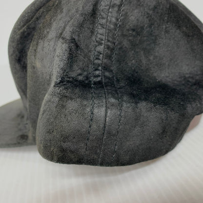【中古品】【メンズ】 SUEDE 5 PANEL CAP スウェード 5パネル キャップ 帽子 185-260121-kh-02-izu サイズ：F カラー：ブラック 万代Net店