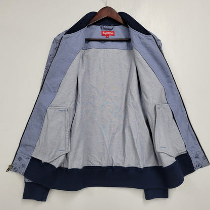 【中古品】【メンズ】 DENIM CAMPUS JACKET デニムキャンパスジャケット ペイズリー アウター 149-260123-as-02-izu サイズ：M カラー：ブルー 万代Net店