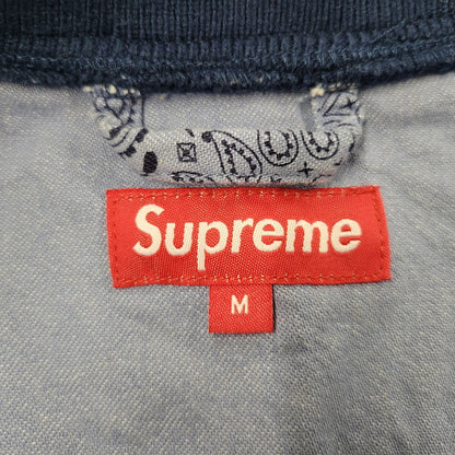 【中古品】【メンズ】 DENIM CAMPUS JACKET デニムキャンパスジャケット ペイズリー アウター 149-260123-as-02-izu サイズ：M カラー：ブルー 万代Net店