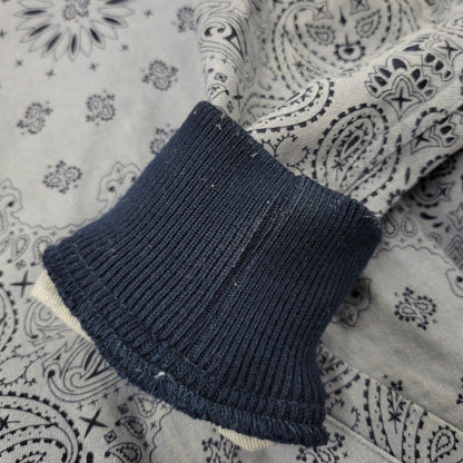 【中古品】【メンズ】 DENIM CAMPUS JACKET デニムキャンパスジャケット ペイズリー アウター 149-260123-as-02-izu サイズ：M カラー：ブルー 万代Net店