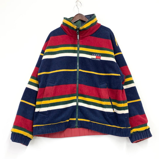 【中古品】【メンズ】 0500716-5182 90S NYLON ナイロン × FLEECE REVERSIBLE SAILING JACKET フリース リバーシブル セーリング ジャケット アウター 146-260122-ya-10-izu サイズ：XL カラー：マルチ 万代Net店