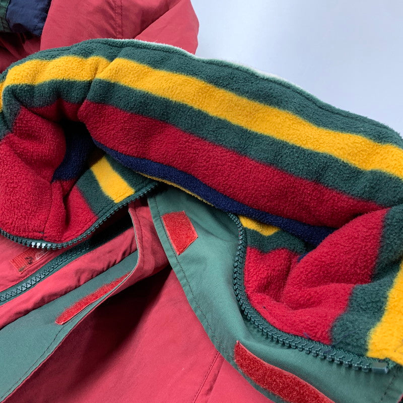 【中古品】【メンズ】 0500716-5182 90S NYLON ナイロン × FLEECE REVERSIBLE SAILING JACKET フリース リバーシブル セーリング ジャケット アウター 146-260122-ya-10-izu サイズ：XL カラー：マルチ 万代Net店