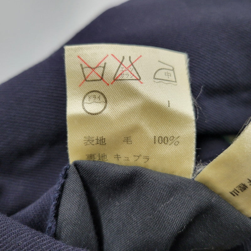 【現状渡し品】【メンズ】 JEAN PAUL GAULTIER HOMME ジャンポールゴルチエオム WOOL TAILORED JACKET ウールテーラードジャケット 141-260123-as-11-izu サイズ：48 カラー：ネイビー 万代Net店