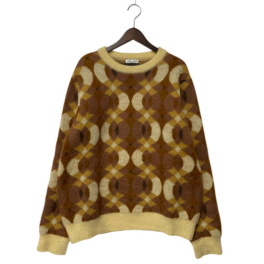 【中古品】【メンズ】 CMMN SWDN コモン スウェ-デン52-02-24-02004 TOMORROWLAND トゥモローランド別注 22AW XANDER MOHAIR SWEATER ザンダー モヘア セーター アウター 141-260123-mh-04-izu サイズ：M カラー：ブラウン系 万代Net店