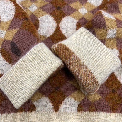 【中古品】【メンズ】 CMMN SWDN コモン スウェ-デン52-02-24-02004 TOMORROWLAND トゥモローランド別注 22AW XANDER MOHAIR SWEATER ザンダー モヘア セーター アウター 141-260123-mh-04-izu サイズ：M カラー：ブラウン系 万代Net店