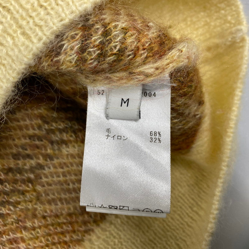 【中古品】【メンズ】 CMMN SWDN コモン スウェ-デン52-02-24-02004 TOMORROWLAND トゥモローランド別注 22AW XANDER MOHAIR SWEATER ザンダー モヘア セーター アウター 141-260123-mh-04-izu サイズ：M カラー：ブラウン系 万代Net店