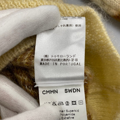 【中古品】【メンズ】 CMMN SWDN コモン スウェ-デン52-02-24-02004 TOMORROWLAND トゥモローランド別注 22AW XANDER MOHAIR SWEATER ザンダー モヘア セーター アウター 141-260123-mh-04-izu サイズ：M カラー：ブラウン系 万代Net店