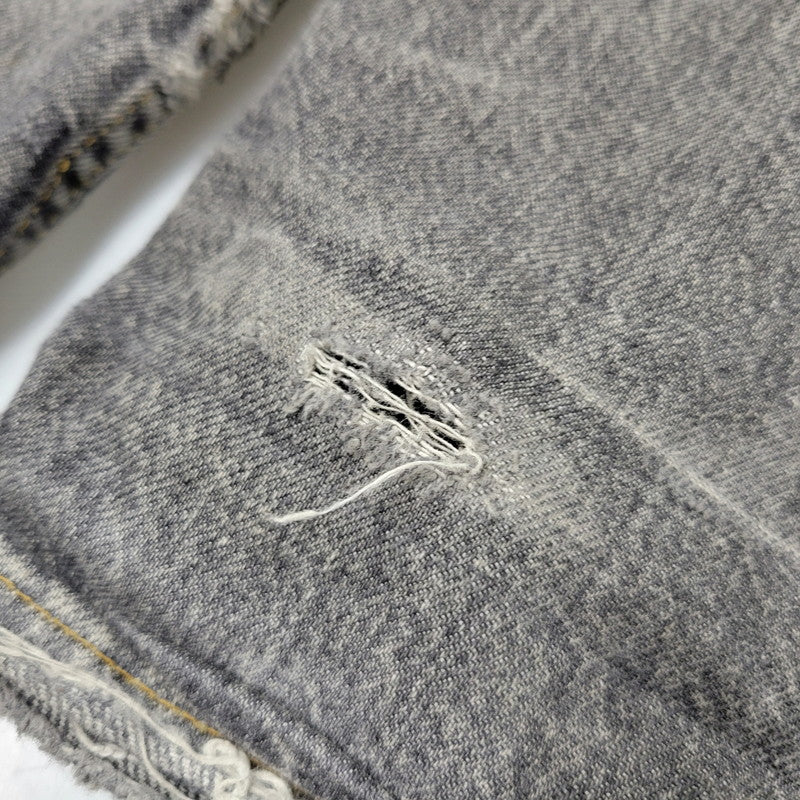 【現状渡し品】【メンズ】 WASHED DENIM WIDE PANTS JLS-02-23 ウォッシュド デニム ワイド パンツ ボトムス 151-260123-as-15-izu サイズ：44 カラー：ブラック 万代Net店