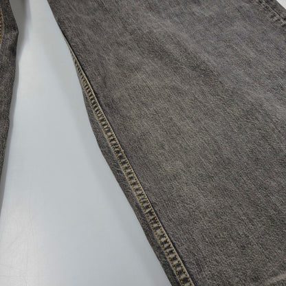 【現状渡し品】【メンズ】 WASHED DENIM WIDE PANTS JLS-02-23 ウォッシュド デニム ワイド パンツ ボトムス 151-260123-as-15-izu サイズ：44 カラー：ブラック 万代Net店