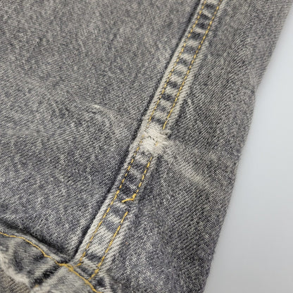 【現状渡し品】【メンズ】 WASHED DENIM WIDE PANTS JLS-02-23 ウォッシュド デニム ワイド パンツ ボトムス 151-260123-as-15-izu サイズ：44 カラー：ブラック 万代Net店