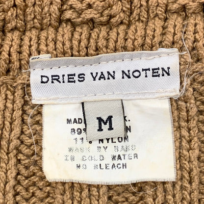 【中古品】【メンズ】 3451-6036 イングランド製 ライカ期 ZIP KNIT POLO CARDIGAN ジップ ニット ポロ　カーディガン トップス 長袖 141-260127-ya-05-izu サイズ：M カラー：ブラウン 万代Net店