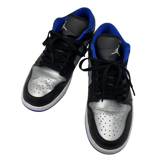 【中古品】【メンズ】 553558-007 AIR JORDAN 1 LOW エア ジョーダン ロー スニーカー 靴 160-260129-kh-07-izu サイズ：28 カラー：BLACK/GAME ROYAL/METALLIC PLATINUM 万代Net店