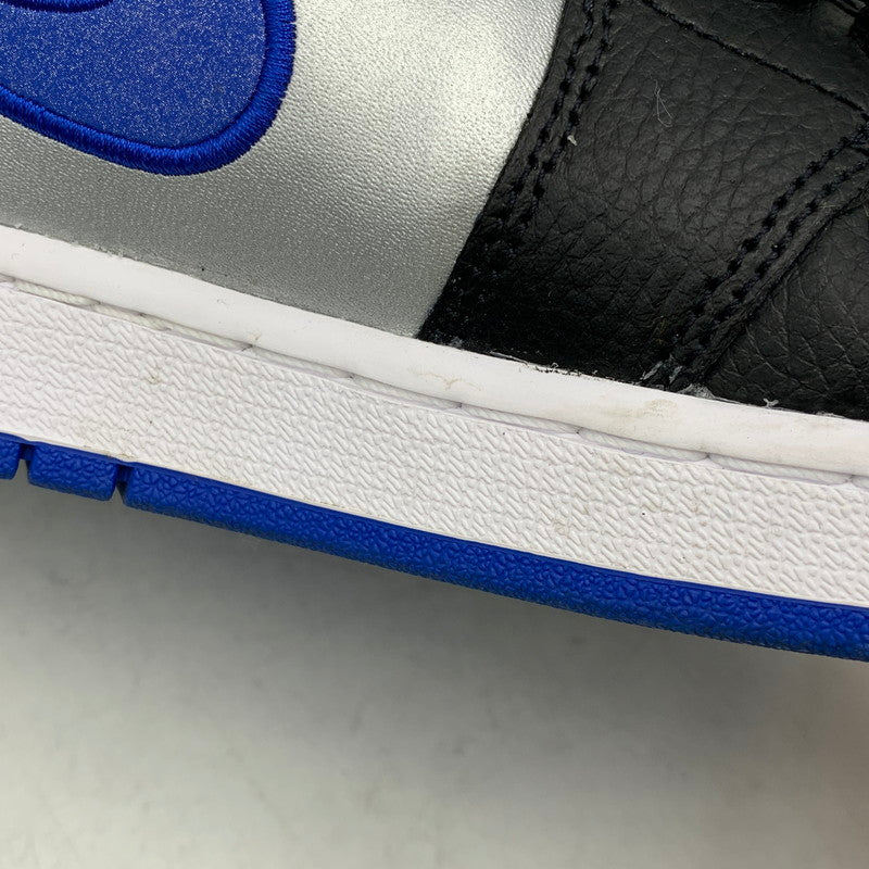 【中古品】【メンズ】 553558-007 AIR JORDAN 1 LOW エア ジョーダン ロー スニーカー 靴 160-260129-kh-07-izu サイズ：28 カラー：BLACK/GAME ROYAL/METALLIC PLATINUM 万代Net店