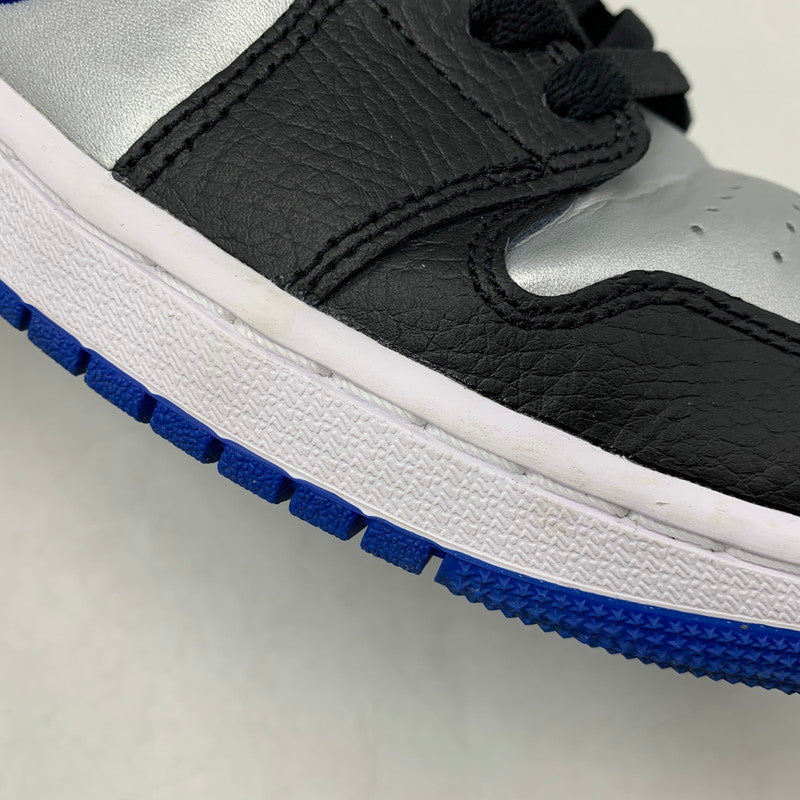 【中古品】【メンズ】 553558-007 AIR JORDAN 1 LOW エア ジョーダン ロー スニーカー 靴 160-260129-kh-07-izu サイズ：28 カラー：BLACK/GAME ROYAL/METALLIC PLATINUM 万代Net店