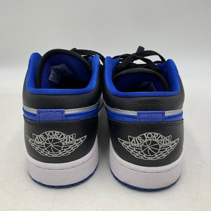 【中古品】【メンズ】 553558-007 AIR JORDAN 1 LOW エア ジョーダン ロー スニーカー 靴 160-260129-kh-07-izu サイズ：28 カラー：BLACK/GAME ROYAL/METALLIC PLATINUM 万代Net店