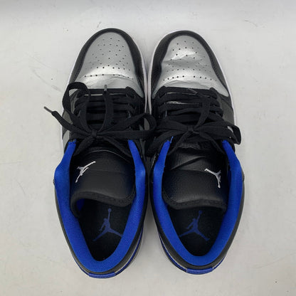 【中古品】【メンズ】 553558-007 AIR JORDAN 1 LOW エア ジョーダン ロー スニーカー 靴 160-260129-kh-07-izu サイズ：28 カラー：BLACK/GAME ROYAL/METALLIC PLATINUM 万代Net店