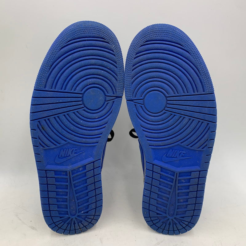 【中古品】【メンズ】 553558-007 AIR JORDAN 1 LOW エア ジョーダン ロー スニーカー 靴 160-260129-kh-07-izu サイズ：28 カラー：BLACK/GAME ROYAL/METALLIC PLATINUM 万代Net店