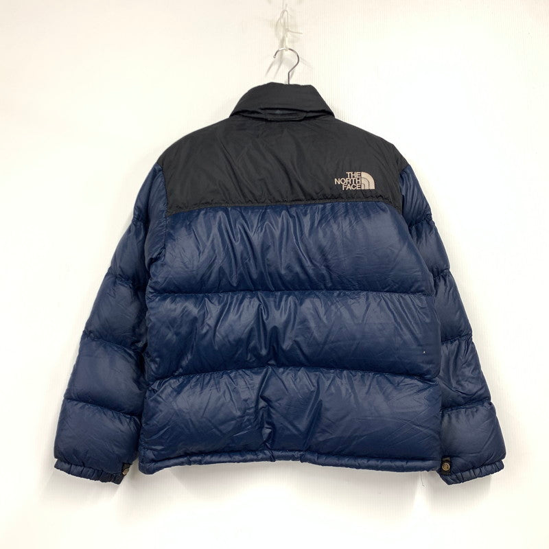 【現状渡し品】【メンズ】 NFD00A62 韓国製 700FILL NUPTSE JACKET ヌプシ ジャケット アウター 144-260122-ya-08-izu サイズ：95（Ｍ） カラー：NAVY/BLACK 万代Net店