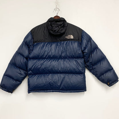 【現状渡し品】【メンズ】 NFD00A62 韓国製 700FILL NUPTSE JACKET ヌプシ ジャケット アウター 144-260122-ya-08-izu サイズ：95（Ｍ） カラー：NAVY/BLACK 万代Net店