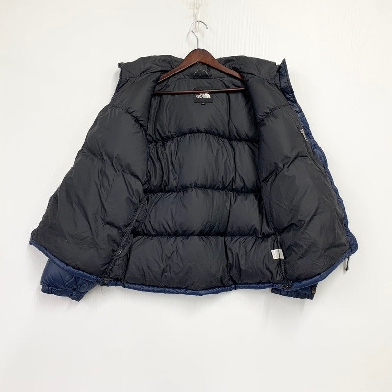 【現状渡し品】【メンズ】 NFD00A62 韓国製 700FILL NUPTSE JACKET ヌプシ ジャケット アウター 144-260122-ya-08-izu サイズ：95（Ｍ） カラー：NAVY/BLACK 万代Net店