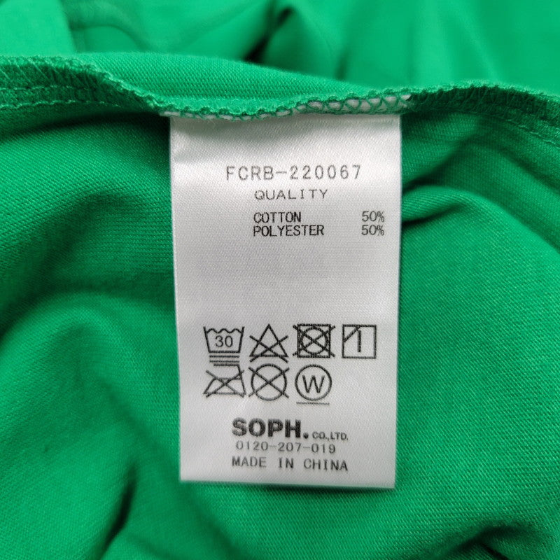 【中古美品】【メンズ】 BOX LOGO TEE 220067 ボックス ロゴ Tシャツ 半袖 トップス 142-260123-as-29-izu サイズ：M カラー：グリーン 万代Net店