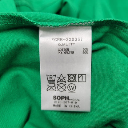 【中古美品】【メンズ】 BOX LOGO TEE 220067 ボックス ロゴ Tシャツ 半袖 トップス 142-260123-as-29-izu サイズ：M カラー：グリーン 万代Net店