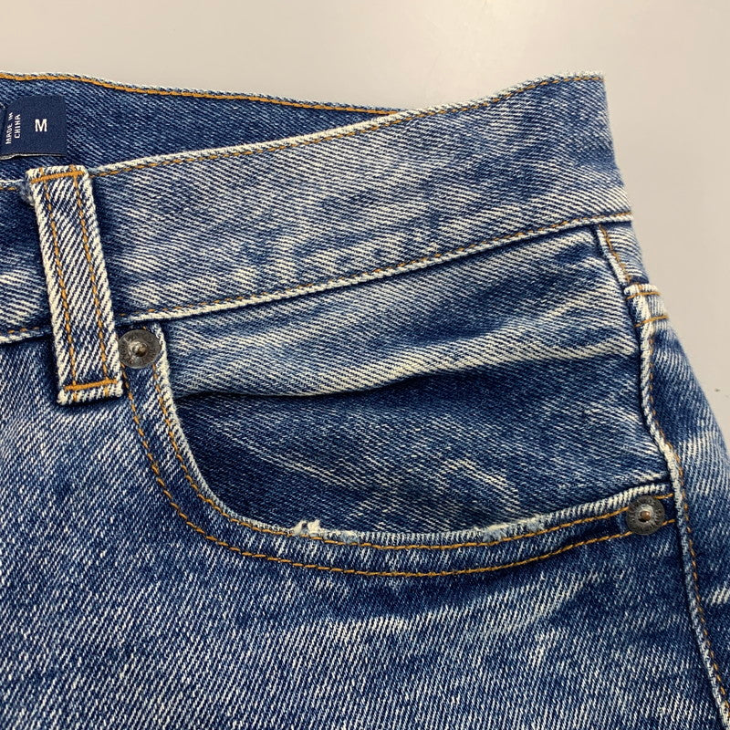 【中古品】【メンズ】 223-1411 BUGGY DENIM PANTS バギーデニムパンツ ボトムス ズボン 158-260126-tt-03-izu サイズ：M カラー：インディゴ 万代Net店