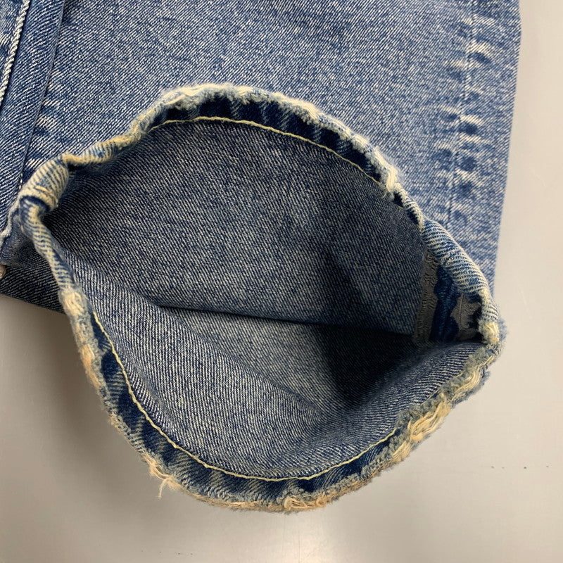 【中古品】【メンズ】 223-1411 BUGGY DENIM PANTS バギーデニムパンツ ボトムス ズボン 158-260126-tt-03-izu サイズ：M カラー：インディゴ 万代Net店