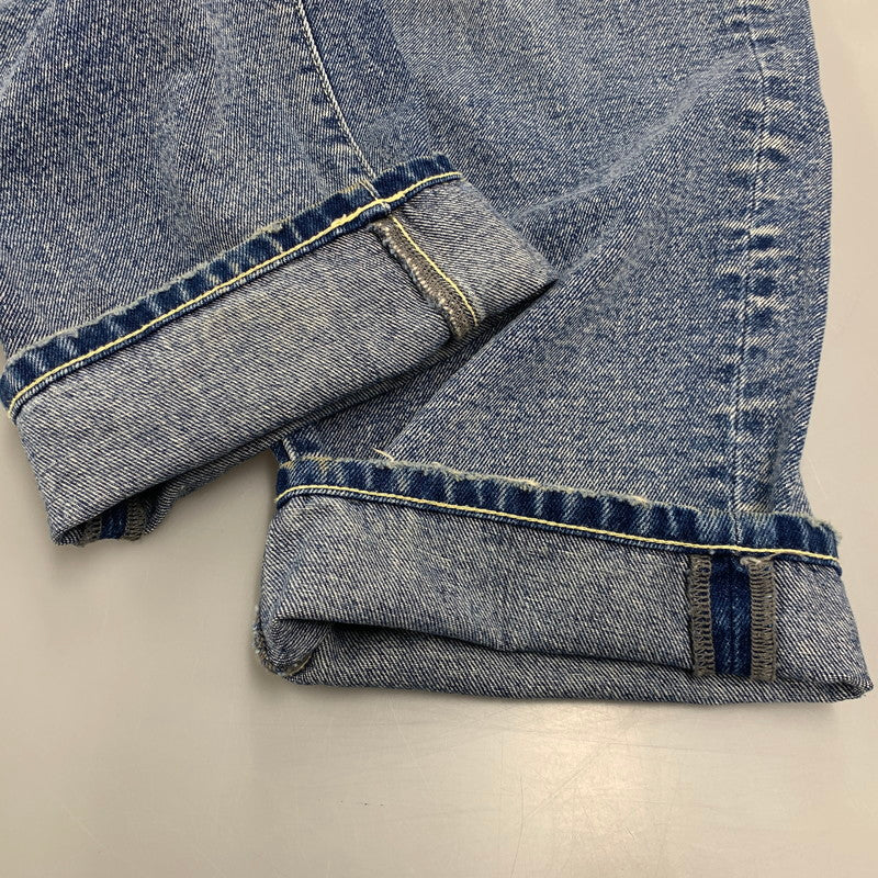 【中古品】【メンズ】 223-1411 BUGGY DENIM PANTS バギーデニムパンツ ボトムス ズボン 158-260126-tt-03-izu サイズ：M カラー：インディゴ 万代Net店