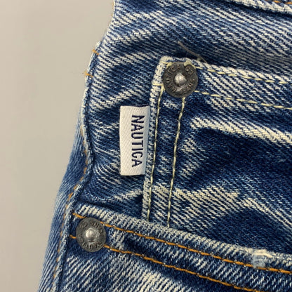 【中古品】【メンズ】 223-1411 BUGGY DENIM PANTS バギーデニムパンツ ボトムス ズボン 158-260126-tt-03-izu サイズ：M カラー：インディゴ 万代Net店
