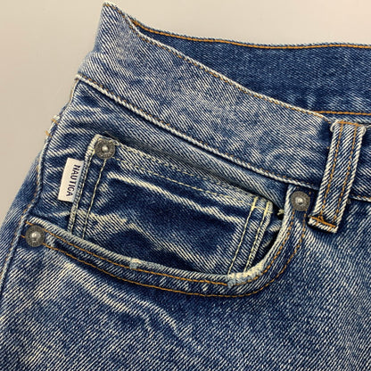 【中古品】【メンズ】 223-1411 BUGGY DENIM PANTS バギーデニムパンツ ボトムス ズボン 158-260126-tt-03-izu サイズ：M カラー：インディゴ 万代Net店