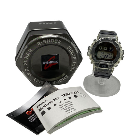 【中古品】【メンズ/レディース】 G-SHOCK ジーショック DW-6900SK-1JF デジタル腕時計 時計 196-260126-yn-11-izu カラー：クリアスケルトン 万代Net店