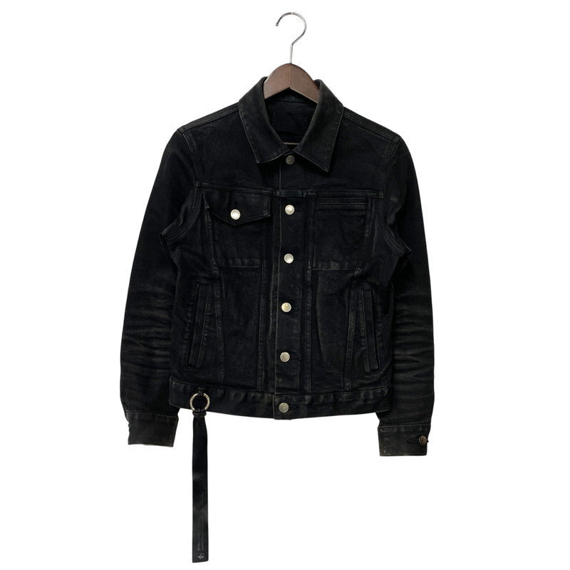 【現状渡し品】【レディース】 TARO HORIUCHI タロウ ホリウチ 2102-JK03C-M208A BLACK DENIM JACKETブラックデニム　アウター 168-260123-mh-05-izu カラー：ブラック 万代Net店