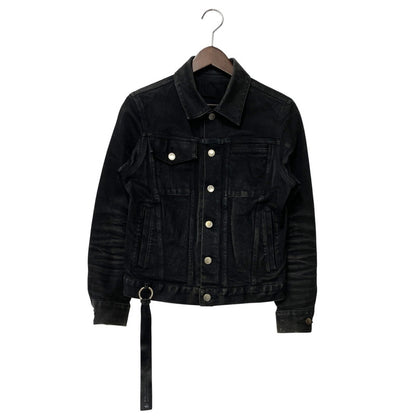【現状渡し品】【レディース】 TARO HORIUCHI タロウ ホリウチ 2102-JK03C-M208A BLACK DENIM JACKETブラックデニム　アウター 168-260123-mh-05-izu カラー：ブラック 万代Net店