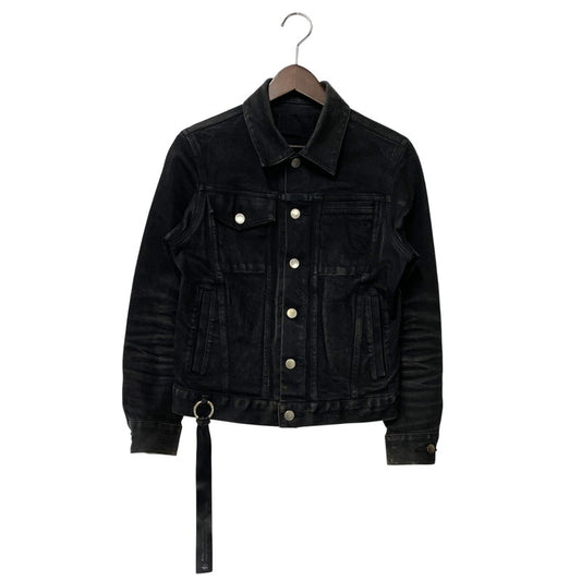 【現状渡し品】【レディース】 TARO HORIUCHI タロウ ホリウチ 2102-JK03C-M208A BLACK DENIM JACKETブラックデニム　アウター 168-260123-mh-05-izu カラー：ブラック 万代Net店