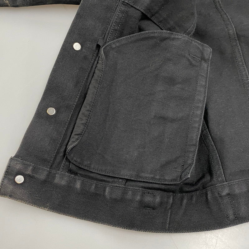 【現状渡し品】【レディース】 TARO HORIUCHI タロウ ホリウチ 2102-JK03C-M208A BLACK DENIM JACKETブラックデニム　アウター 168-260123-mh-05-izu カラー：ブラック 万代Net店