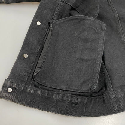 【現状渡し品】【レディース】 TARO HORIUCHI タロウ ホリウチ 2102-JK03C-M208A BLACK DENIM JACKETブラックデニム　アウター 168-260123-mh-05-izu カラー：ブラック 万代Net店