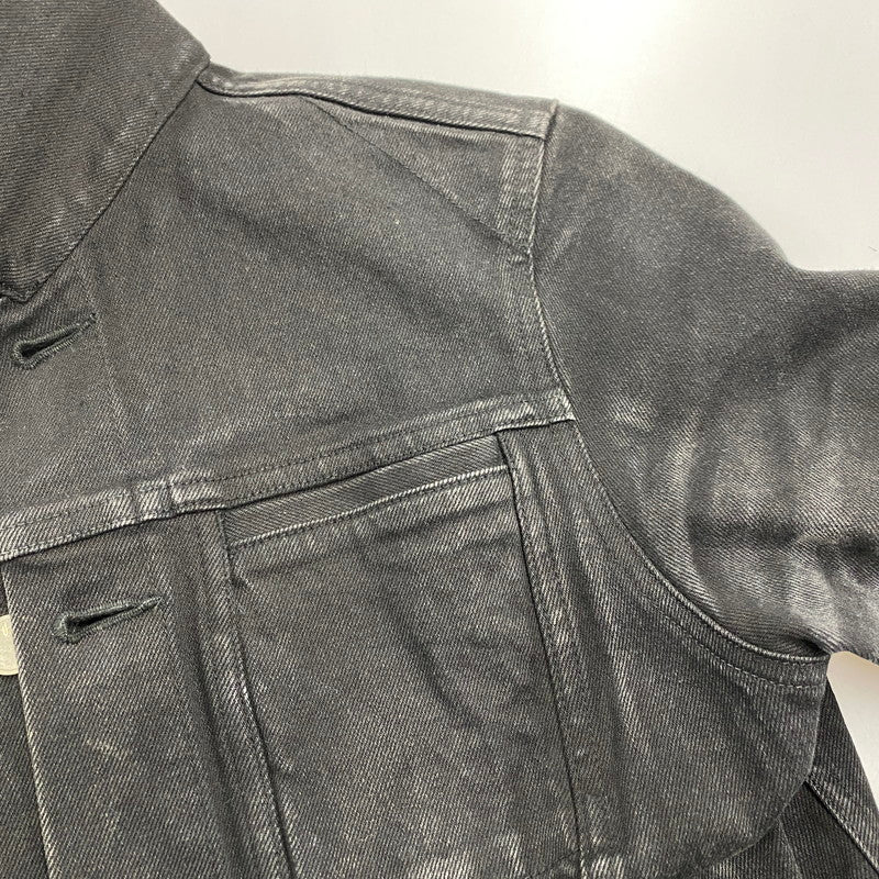 【現状渡し品】【レディース】 TARO HORIUCHI タロウ ホリウチ 2102-JK03C-M208A BLACK DENIM JACKETブラックデニム　アウター 168-260123-mh-05-izu カラー：ブラック 万代Net店