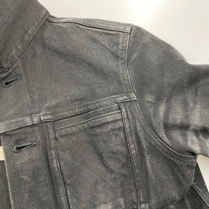 【現状渡し品】【レディース】 TARO HORIUCHI タロウ ホリウチ 2102-JK03C-M208A BLACK DENIM JACKETブラックデニム　アウター 168-260123-mh-05-izu カラー：ブラック 万代Net店