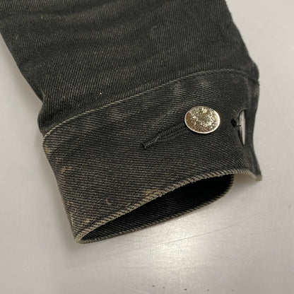【現状渡し品】【レディース】 TARO HORIUCHI タロウ ホリウチ 2102-JK03C-M208A BLACK DENIM JACKETブラックデニム　アウター 168-260123-mh-05-izu カラー：ブラック 万代Net店