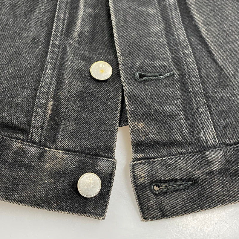 【現状渡し品】【レディース】 TARO HORIUCHI タロウ ホリウチ 2102-JK03C-M208A BLACK DENIM JACKETブラックデニム　アウター 168-260123-mh-05-izu カラー：ブラック 万代Net店