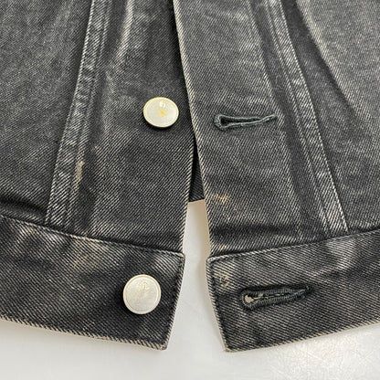 【現状渡し品】【レディース】 TARO HORIUCHI タロウ ホリウチ 2102-JK03C-M208A BLACK DENIM JACKETブラックデニム　アウター 168-260123-mh-05-izu カラー：ブラック 万代Net店