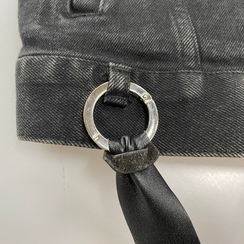 【現状渡し品】【レディース】 TARO HORIUCHI タロウ ホリウチ 2102-JK03C-M208A BLACK DENIM JACKETブラックデニム　アウター 168-260123-mh-05-izu カラー：ブラック 万代Net店