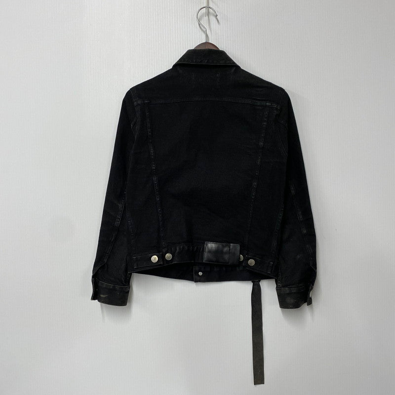【現状渡し品】【レディース】 TARO HORIUCHI タロウ ホリウチ 2102-JK03C-M208A BLACK DENIM JACKETブラックデニム　アウター 168-260123-mh-05-izu カラー：ブラック 万代Net店