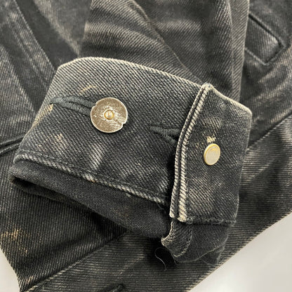 【現状渡し品】【レディース】 TARO HORIUCHI タロウ ホリウチ 2102-JK03C-M208A BLACK DENIM JACKETブラックデニム　アウター 168-260123-mh-05-izu カラー：ブラック 万代Net店