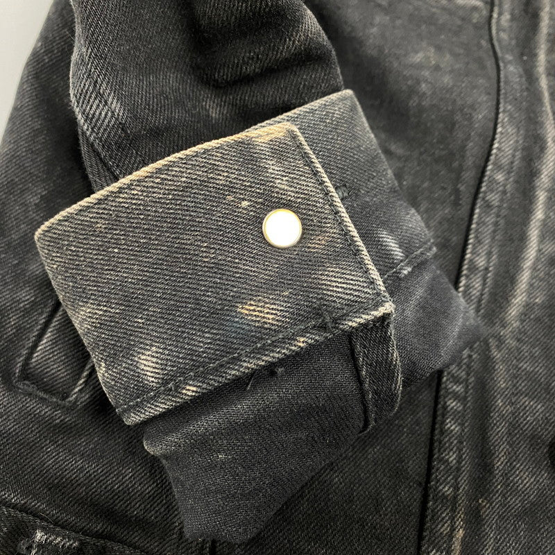 【現状渡し品】【レディース】 TARO HORIUCHI タロウ ホリウチ 2102-JK03C-M208A BLACK DENIM JACKETブラックデニム　アウター 168-260123-mh-05-izu カラー：ブラック 万代Net店