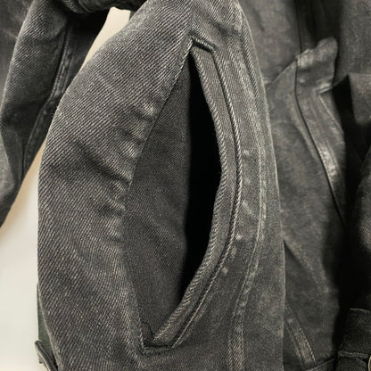 【現状渡し品】【レディース】 TARO HORIUCHI タロウ ホリウチ 2102-JK03C-M208A BLACK DENIM JACKETブラックデニム　アウター 168-260123-mh-05-izu カラー：ブラック 万代Net店