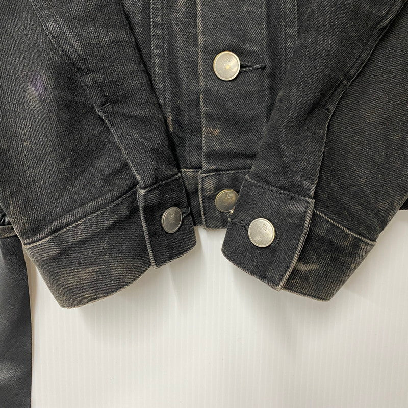 【現状渡し品】【レディース】 TARO HORIUCHI タロウ ホリウチ 2102-JK03C-M208A BLACK DENIM JACKETブラックデニム　アウター 168-260123-mh-05-izu カラー：ブラック 万代Net店